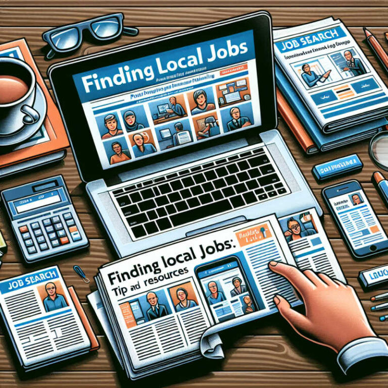 Finding Local Jobs: Tips and Resources